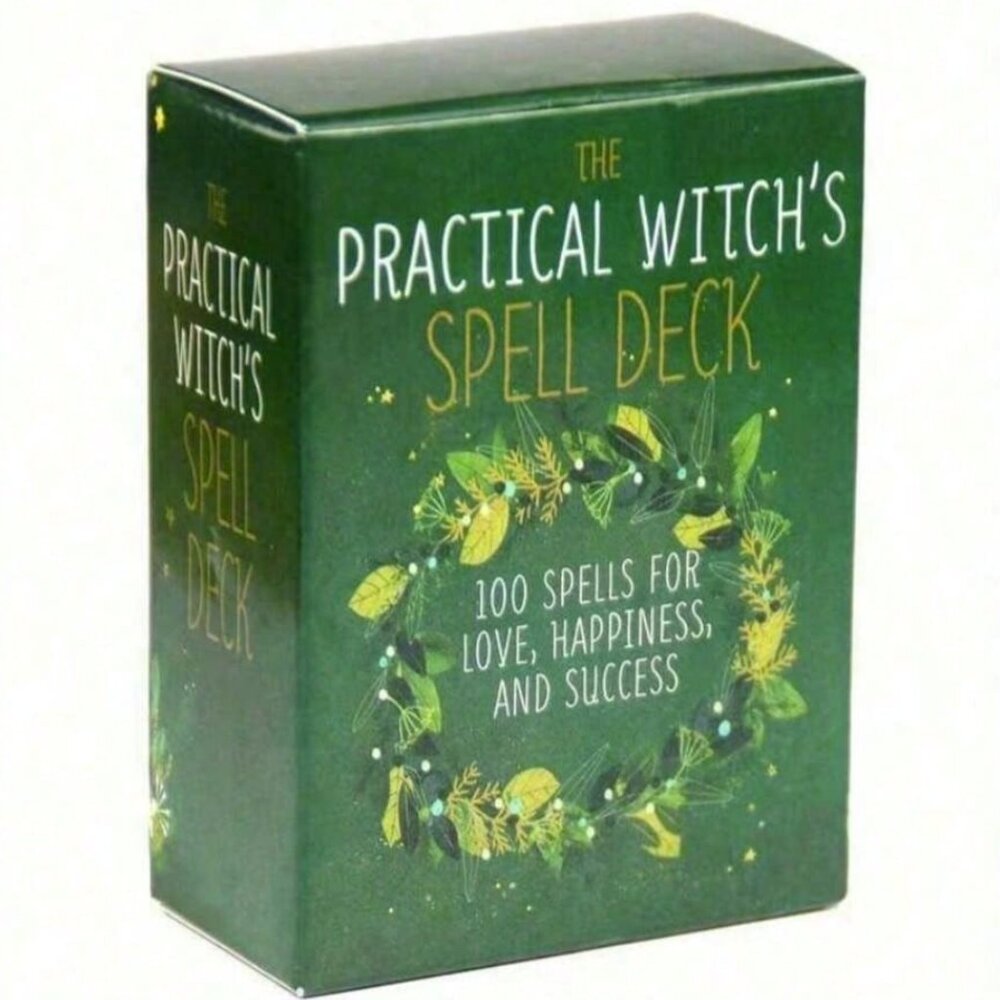 The Practical Witch's Spell Deck Tarot Oracle100 Cards NWT